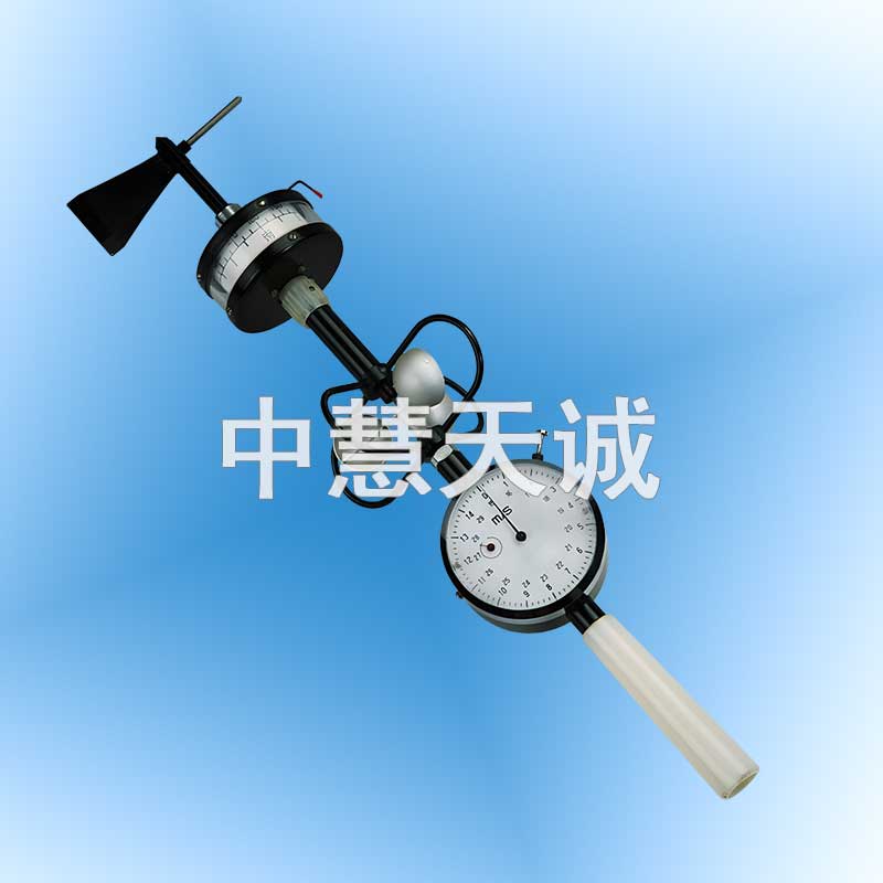 轻便三杯风向风速表/便携式三杯风速风向表